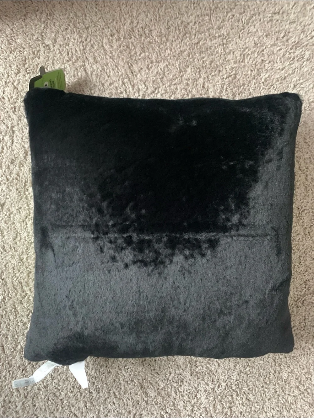 Halloween Throw Pillow Frankenstein Green Monster NWT